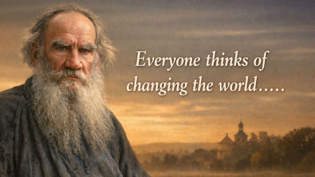 Quote of the Day by Leo Tolstoy