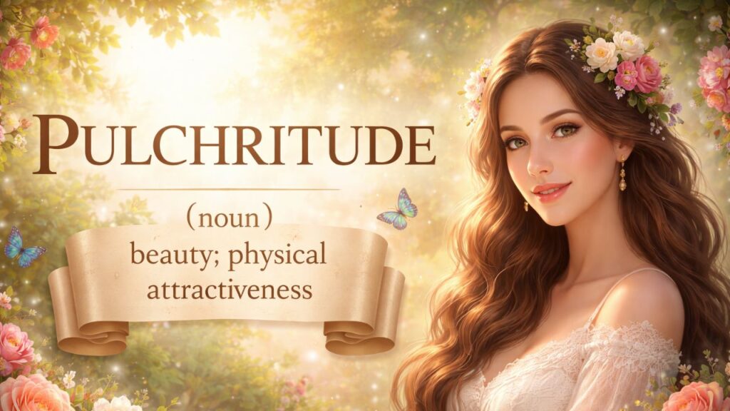 Word of the day Pulchritude